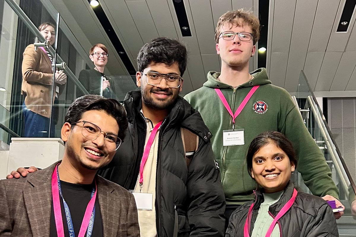 Hachathon Runners-Up: Aaditya Jaiswal, Arsenii Harbar, Jayashree Kempanahalli Shivakumar, Madhvendra Tiwari